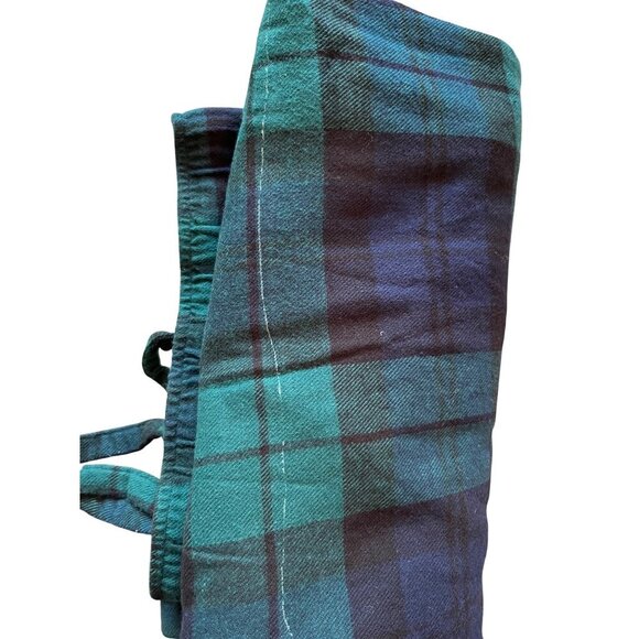 J. Crew Flannel Pajama Pants in Green Medium New Mens - Picture 4 of 6